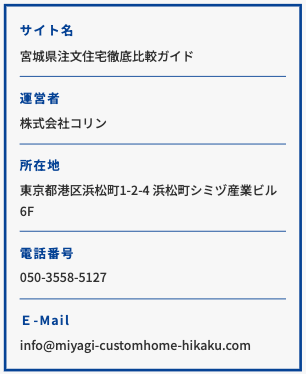 運営者情報